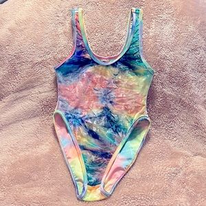 iHeartRaves High-Cut Bodysuit Size M/L